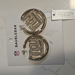 Baublebar New York Giants Earings